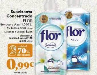 Gadis Suavizante concentrado flor oferta