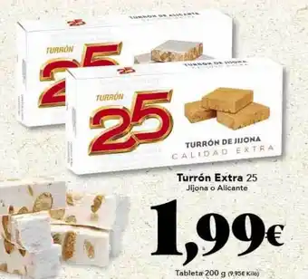 Gadis Turrón extra 25 jijona alicante oferta