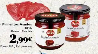 Pimientos asados ibsa dulces o picantes