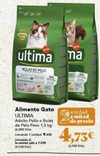 Gadis Alimento gato ultima oferta