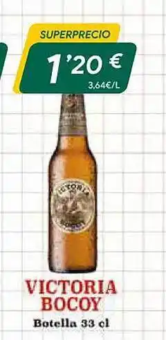Masymas Victoria bocoy botella 33cl oferta