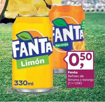 Suma Supermercados Fanta refresc de llimona taronja oferta