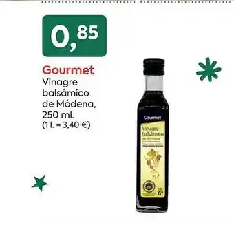 Gourmet vinagre balsámico de módena