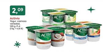 Suma Supermercados Activia yogur cremoso variedad oferta