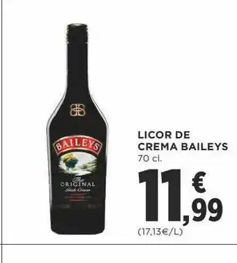 Supercor Exprés Licor de crema baileys oferta