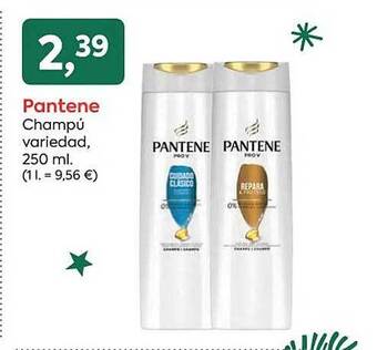 Suma Supermercados Pantene champú variedad oferta