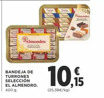 Supercor Exprés Bandeja de turrones selección el almendro oferta