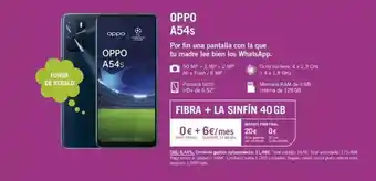 Yoigo Oppo a54s oferta
