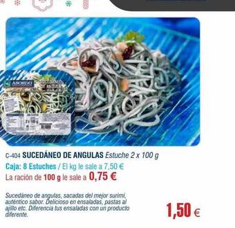 Abordo Sucedáneo de angulas oferta