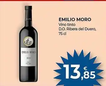 CashDiplo Emilio moro vino tinto d.o. ribera del duero oferta