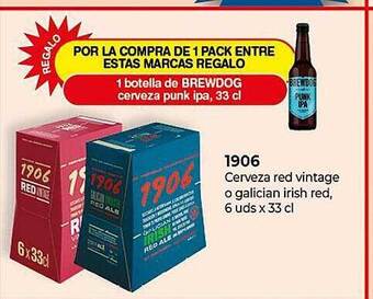 CashDiplo 1906 cerveza red vintage o galician irish red oferta