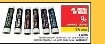 Hipercohete Antorcha de humo oferta