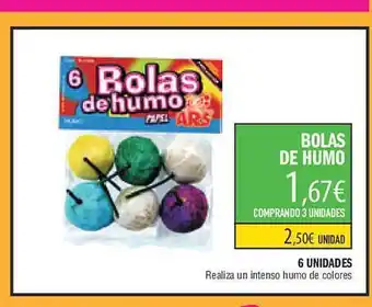 Hipercohete Bolas de humo oferta
