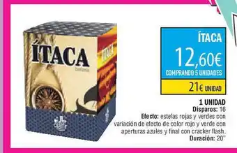 Hipercohete Ítaca oferta