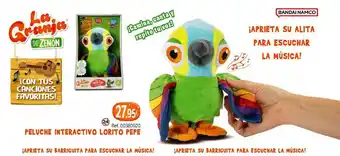 Centroxogo Peluche interactivo lorito pepe oferta