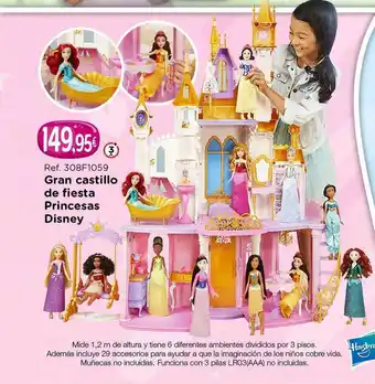 Centroxogo Gran castillo de fiesta princesas disney oferta