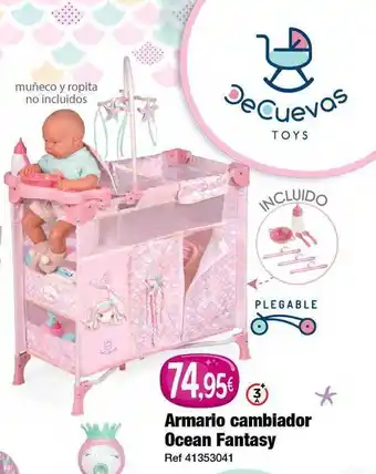 Armario cambiador ocean fantasy