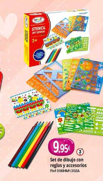 Centroxogo Set de dibujo con reglas y accesorios oferta