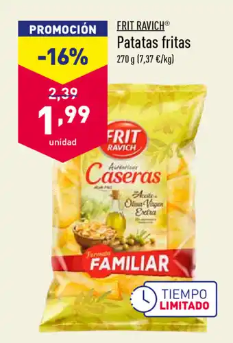 ALDI Frit Ravich Patatas fritas 270g oferta
