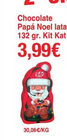 Spar La Palma Chocolate papá noel kit kat oferta