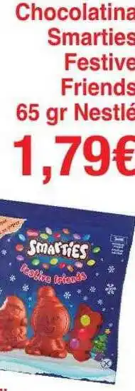 Spar La Palma Chocolatina smarties festive friends nestlé oferta