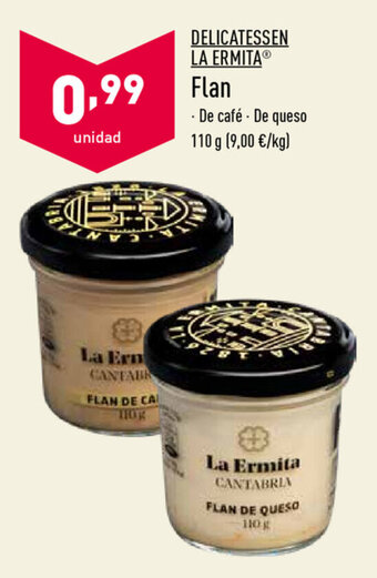 ALDI Delicatessen La Ermita Flan 110g oferta