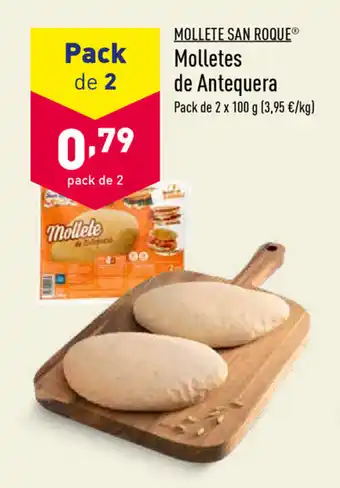 ALDI Mollete San Roque Molletes de Antequera 2x100g oferta
