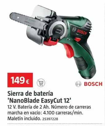 Bauhaus Sierra bosch oferta
