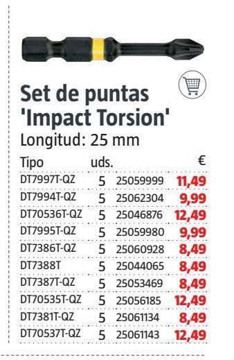 Bauhaus Puntas de atornillador oferta