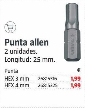 Bauhaus Puntas de atornillador oferta