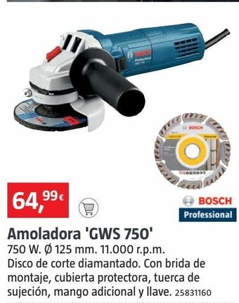Bauhaus Amoladora bosch oferta
