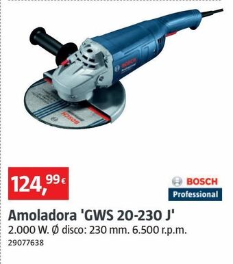 Bauhaus Amoladora bosch oferta