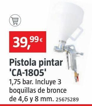 Bauhaus Pistola de pintura oferta