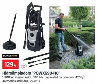 Bauhaus Hidrolimpiadora power plus oferta