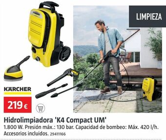 Bauhaus Hidrolimpiadora kärcher oferta