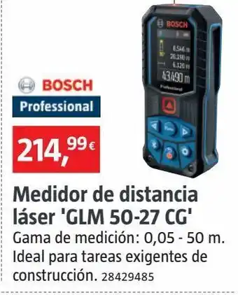 Bauhaus Medidor láser bosch oferta