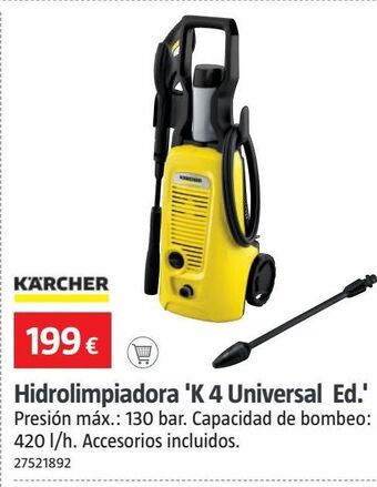 Bauhaus Hidrolimpiadora kärcher oferta