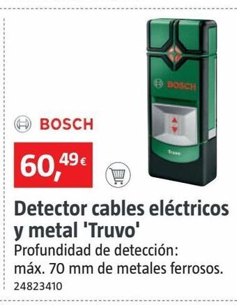 Bauhaus Detector de metales bosch oferta