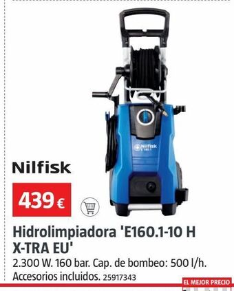 Bauhaus Hidrolimpiadora nilfisk oferta