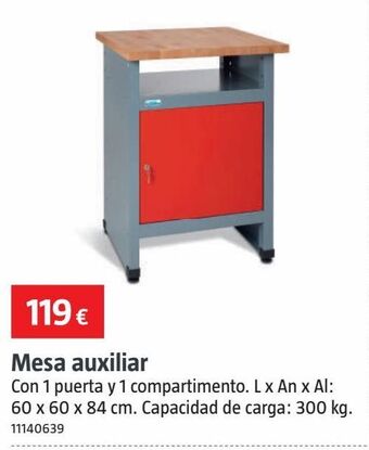 Bauhaus Mesa auxiliar oferta