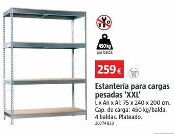 Bauhaus Estanterías oferta