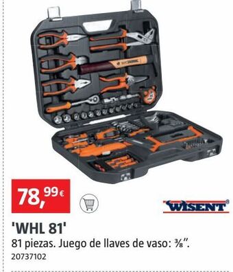 Bauhaus Maletín de herramientas wisent oferta