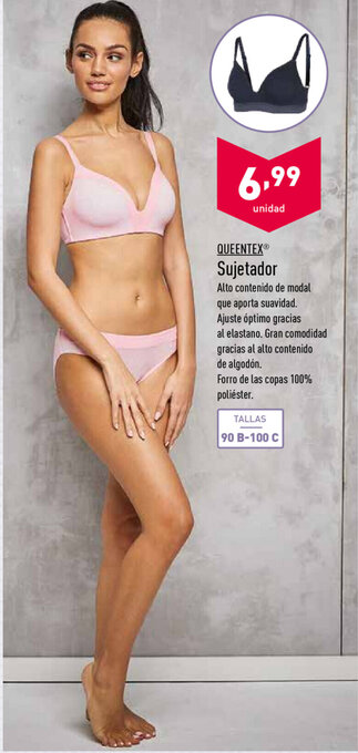 ALDI Queentex Sujetador oferta