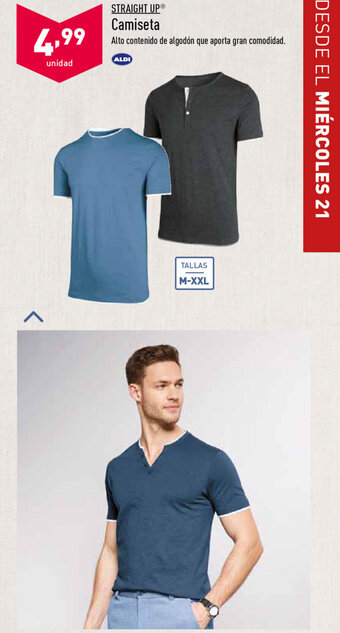ALDI Straight Up Camiseta oferta