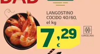 HiperDino Langostino cocido oferta