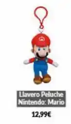 Game Llavero peluche nintendo: mario 12,99€ oferta