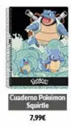 Game Menin cuaderno pokémon squirtle 7,99€ oferta