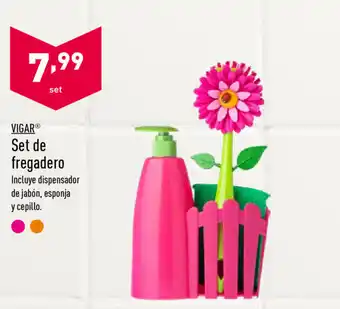 ALDI Vigar Set de Fregadero oferta