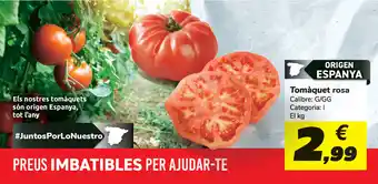 Carrefour Tomáquet rosa oferta