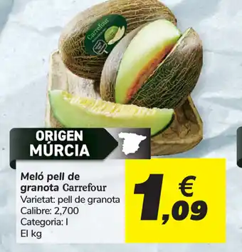 Carrefour Carrefour Meló pell de granota oferta